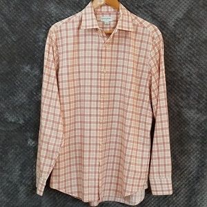 📦 2/$10 Bundle and Save! Banana Republic -Men's dress shirt - Large 16/16.5